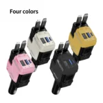 Magnetic Zip Tie Mount – Heavy-Duty, Reusable & 360° Rotating