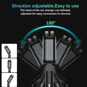 Starlight Light Multi in One Pulling Rope Car Charging - Code: CMH-05