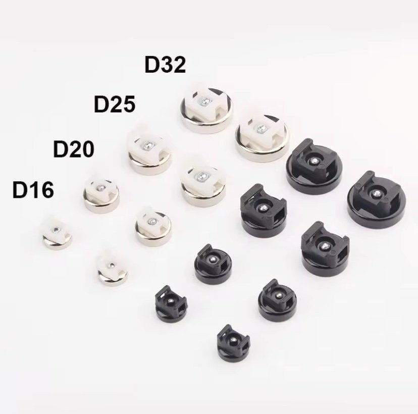 Magnetic Zip Tie Mount – Heavy-Duty, Reusable & 360° Rotating