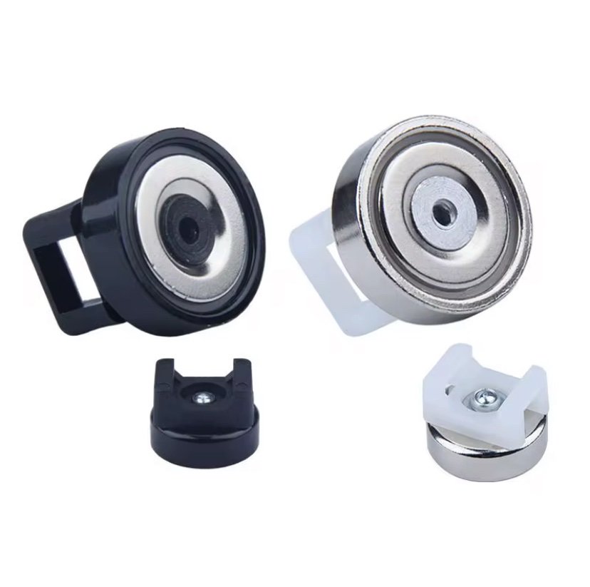 Magnetic Zip Tie Mount – Heavy-Duty, Reusable & 360° Rotating
