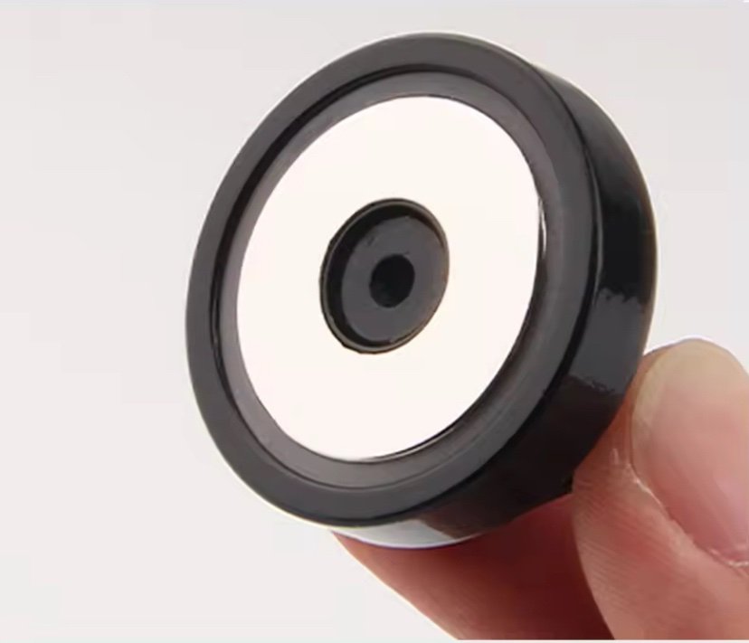 Magnetic Zip Tie Mount – Heavy-Duty, Reusable & 360° Rotating