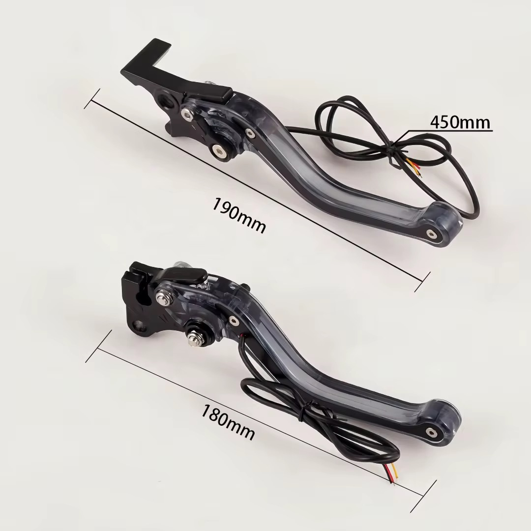 LED Brake Levers with Integrated Turn Signals – Universal Fit